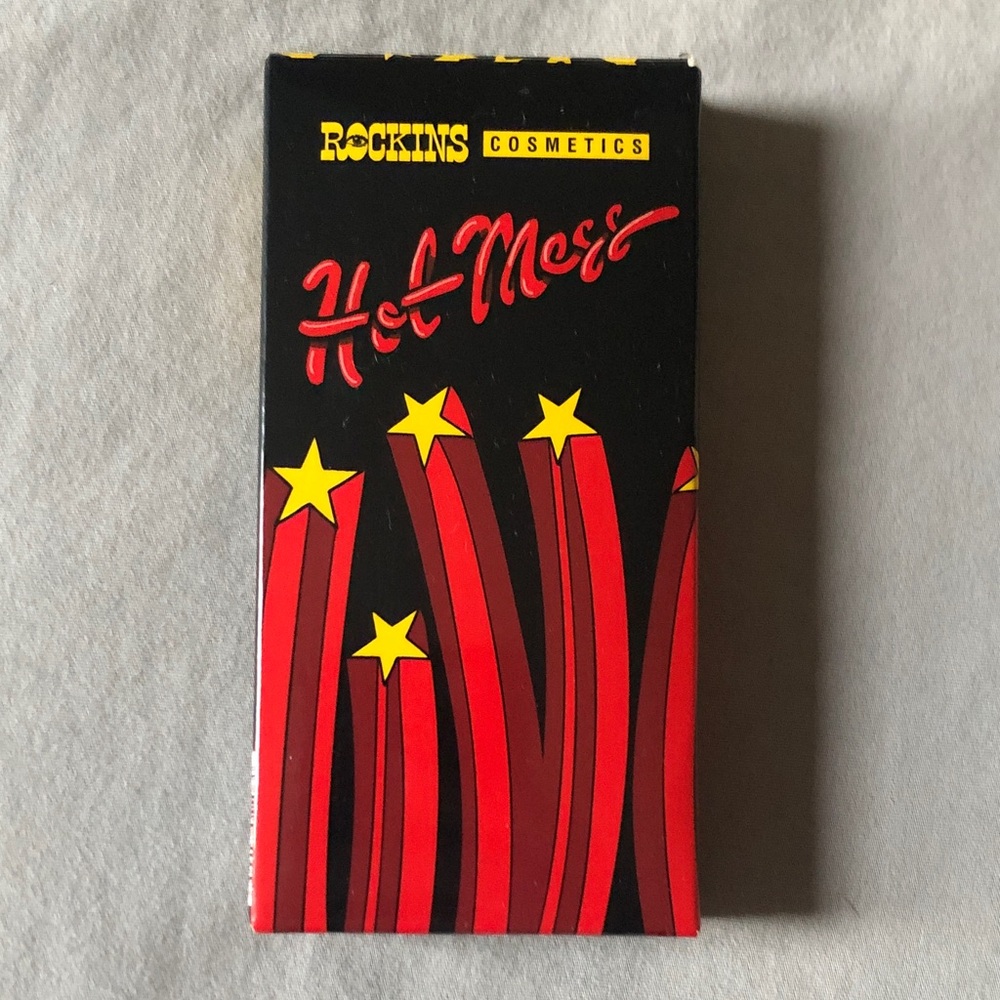 Rockins Cosmetics 3-pc Hot Mess Black Blue Green Glitter Gel Eyeliner Pens